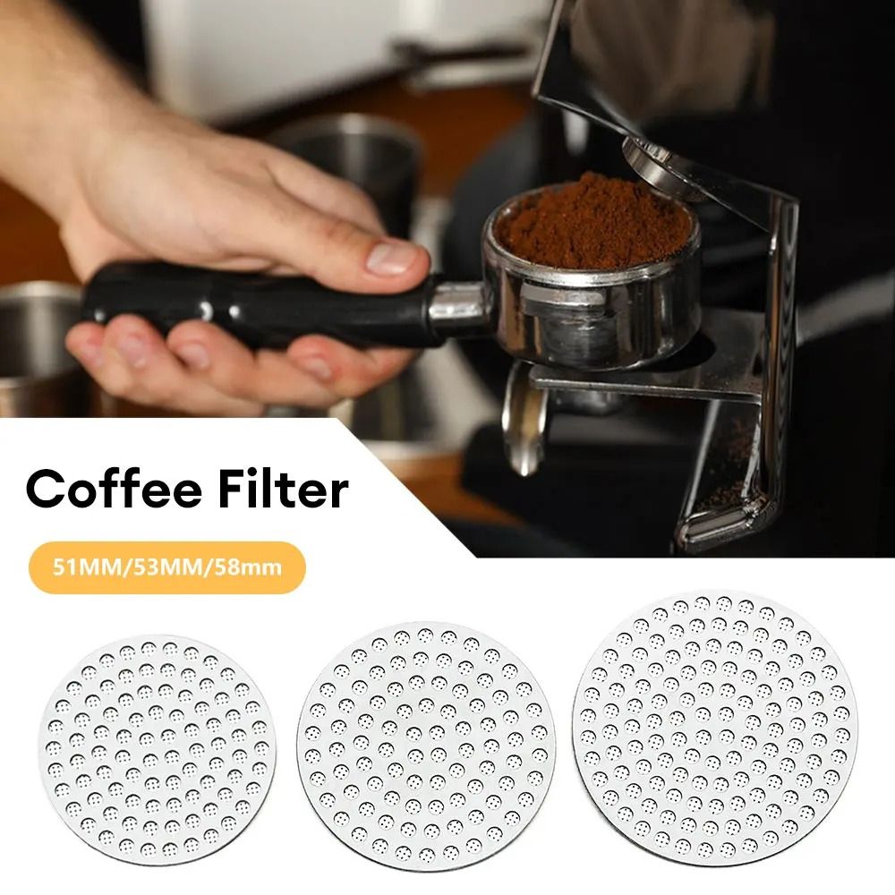 Puck Screen Mesh - 51/53/58mm Coffee Filter Screen Heat Mesh
