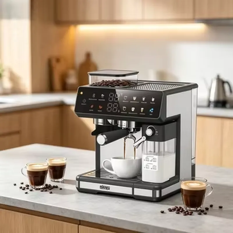 Pressure Gauge Espresso - Lightweight Handheld Coffee Manual Espresso Machine