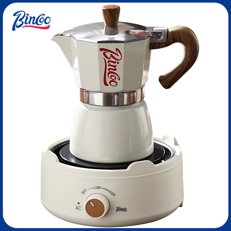 Quality Coffee Equipment - Bincoo Moka Pot and Electric Stove
