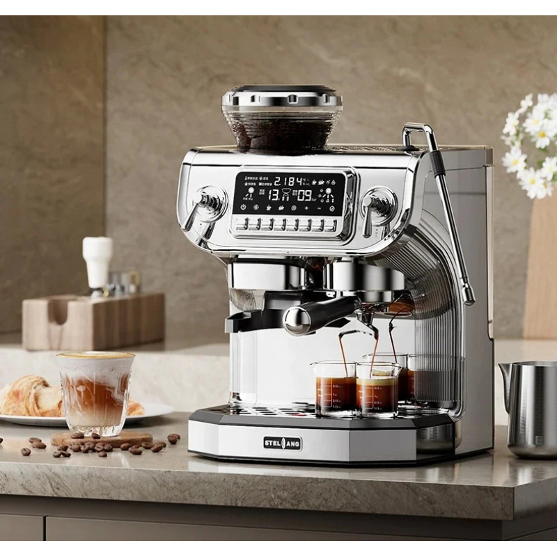 Coffee Equipment For Espresso Machine - PANCERKA Stainless Steel Automatic Coffee Brewer
