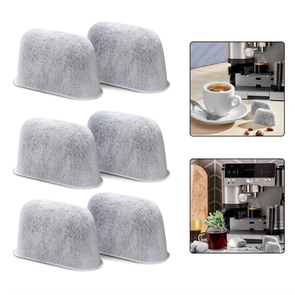 Quality Coffee Equipment - 6Pcs Premium Quality Charcoal Water Filters