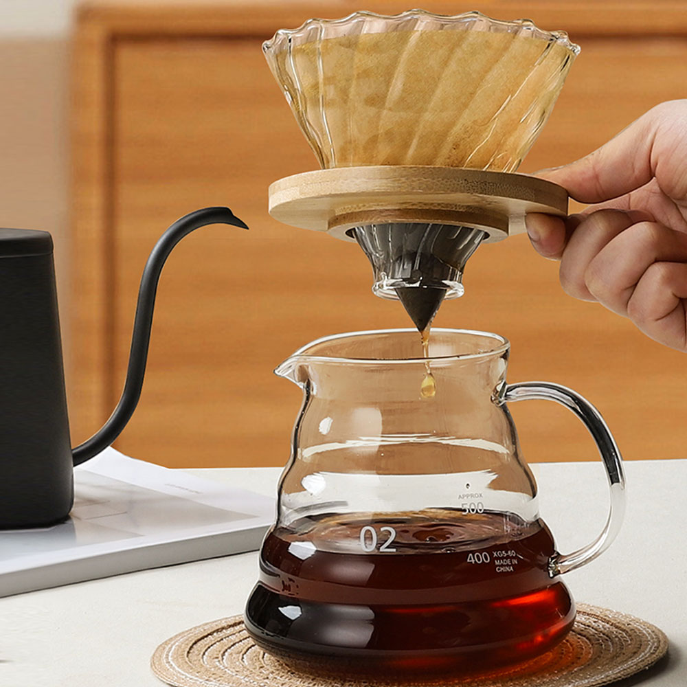 Coffee Drip Set Glass Filter P - Coffee Equipment For Home review and price