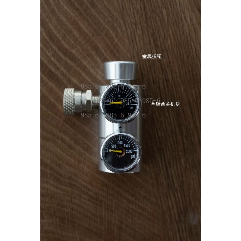 Double Gauge Gas Pressure Redu - Pressure Gauge Espresso review and price