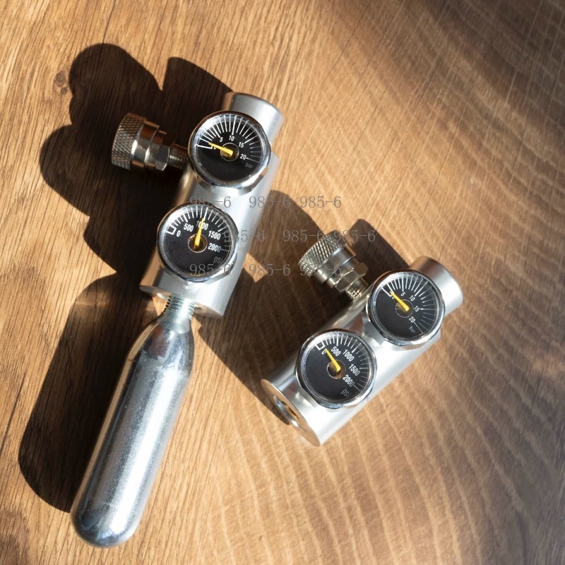 Double Gauge Gas Pressure Redu - Pressure Gauge Espresso review and price