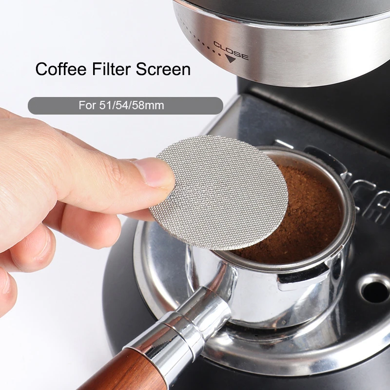 51/53/58mm Reusable Coffee Fil - Puck Screen Mesh review and price
