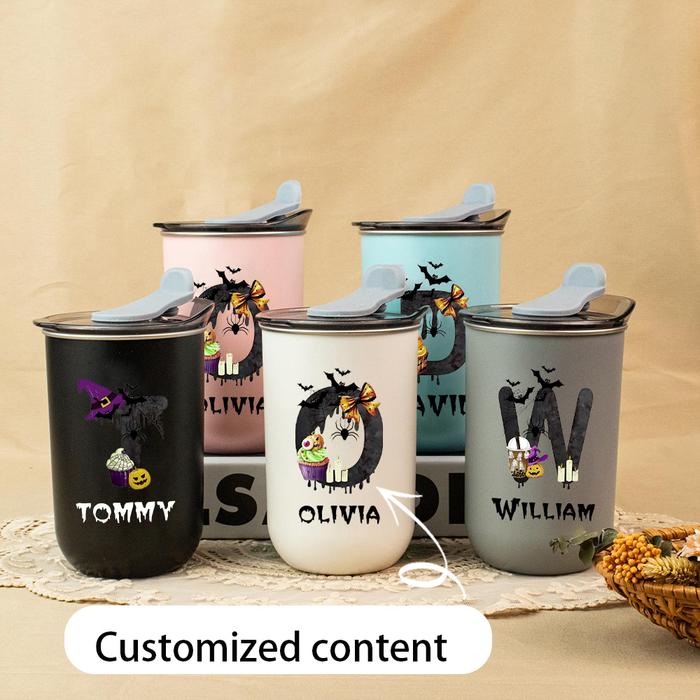 Custom Halloween Monogram Name - Coffee Equipment Names review and price