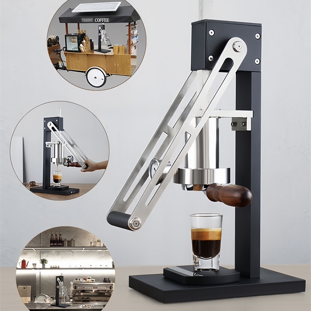 Espresso Coffee Press Manual C - Pressure Gauge Espresso review and price