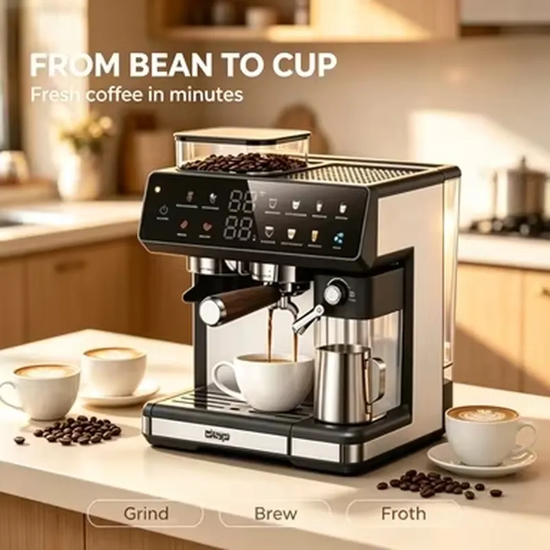 Lightweight Handheld Coffee Ma - Pressure Gauge Espresso review and price