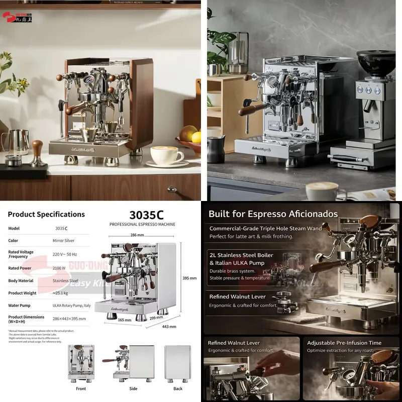 【CHIMU HOME】Commercial Smart E - Coffee Equipment For Espresso Machine review and price