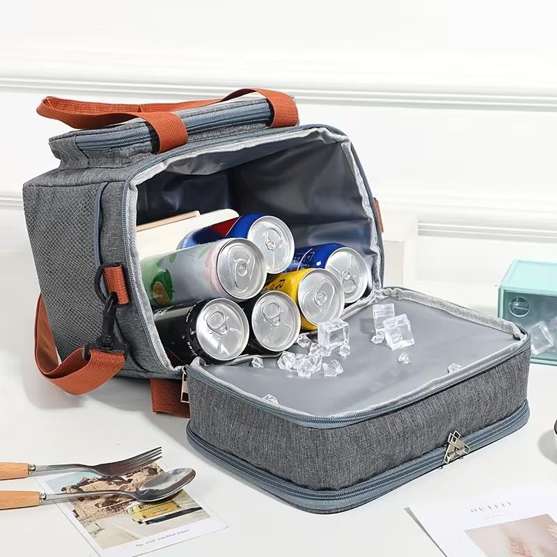 1pc Insulated Lunch Bag, Large - Coffee Equipment Bag review and price