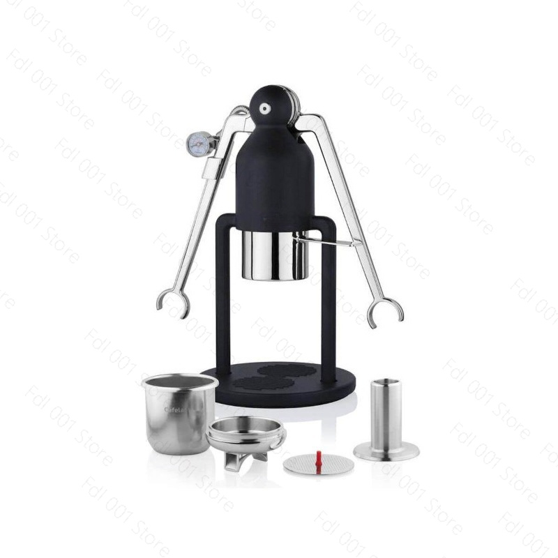 Hand Press Coffee Robot Unplug - Pressure Gauge Espresso review and price