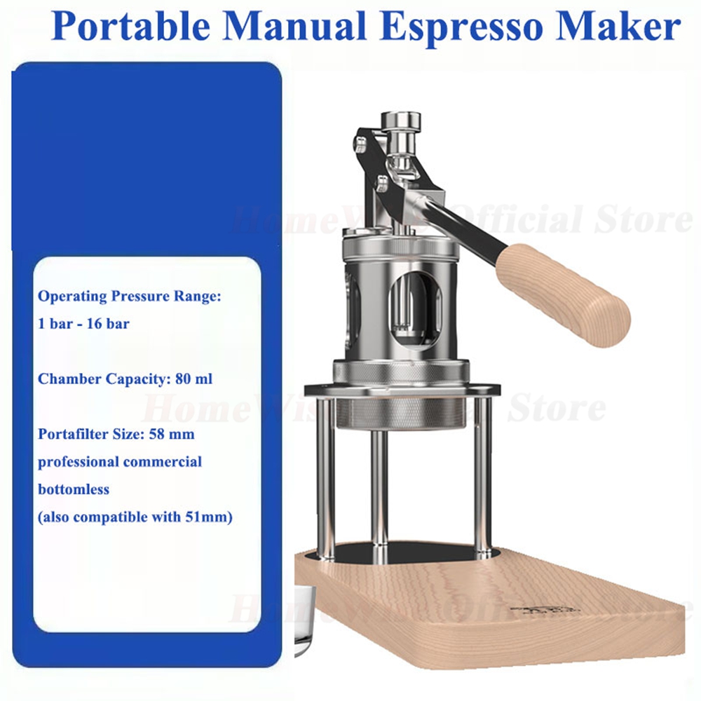 LXCHAN WS/WS1 Portable Manual  - Pressure Gauge Espresso review and price