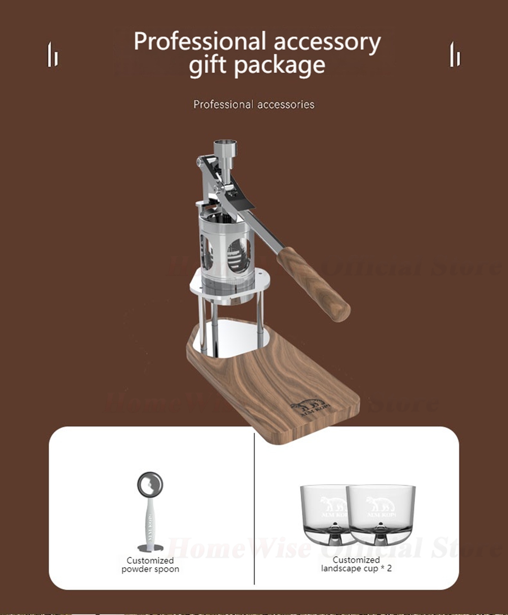 LXCHAN WS/WS1 Portable Manual  - Pressure Gauge Espresso review and price