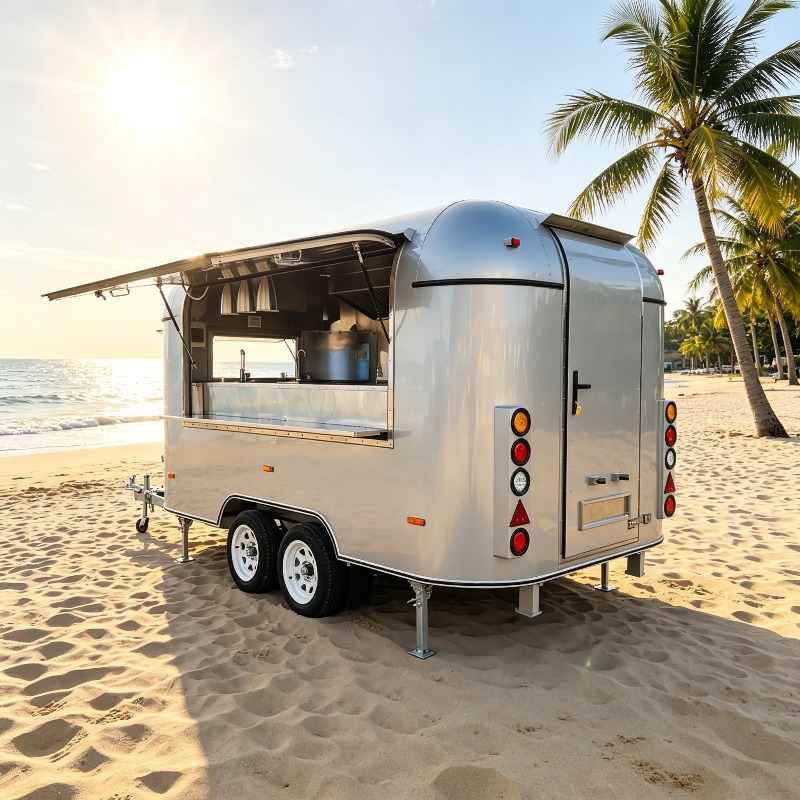 Customized Food Truck Mobile w - Coffee Vending Equipment review and price