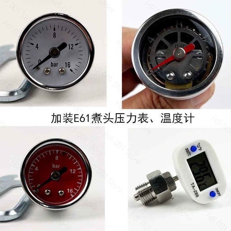 E61 Espresso Machine Upgrade K - Pressure Gauge Espresso review and price