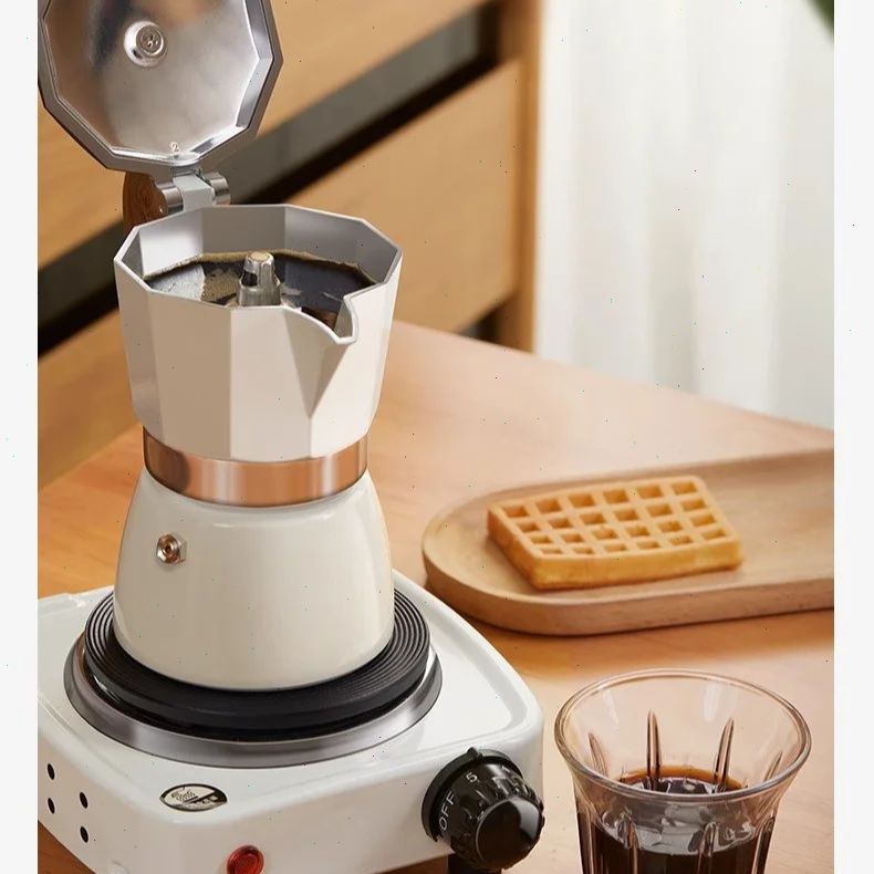 Round-bottomed Moka Pot Single - Quality Coffee Equipment review and price